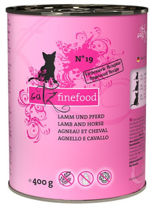 Catz Finefood Cat Food Lamb & Horse N.19 400g