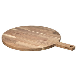 BRÖGGAN Chopping board, acacia, 40 cm