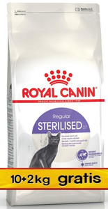 Royal Canin Sterilised Dry Cat Food 12kg (10+2kg)