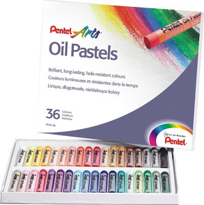 Pentel Oil Pastels Set PHN 36 Colours