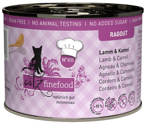 Catz Finefood Ragout Cat Food N.611 Lamb & Camel 180g