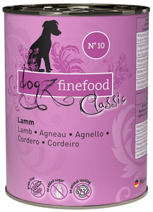 Dogz Finefood N.10 Lamb Wet Food 400g