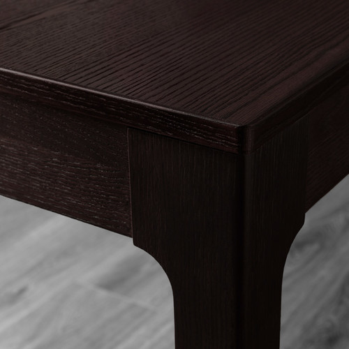 EKEDALEN Bar table, dark brown, 120x80 cm