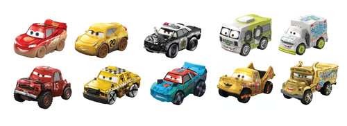 Disney Pixar Cars 10-pack GKG08, assorted models, 3+