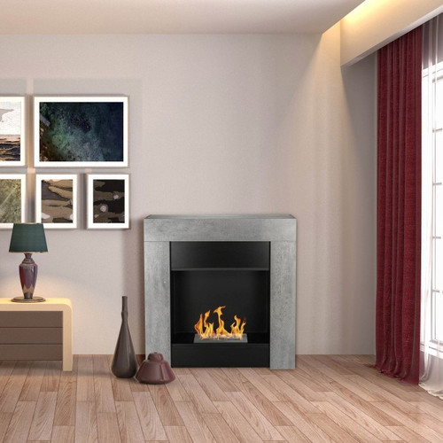 Bio Fireplace Biofireplace Concrete Loft