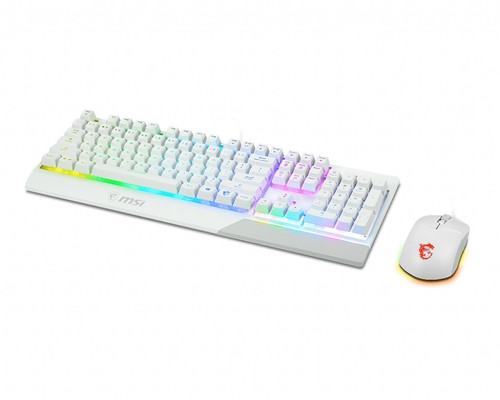 MSI Keyboard + Mouse Set Vigor GK30 Combo, white