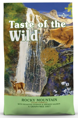 Taste of the Wild Rocky Mountain Feline Recipe with Roasted Venison & Smoke-Flavored Salmon Dry Cat Food 6.6kg