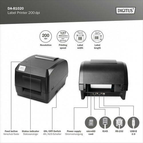 Digitus Label Printer DA-81020