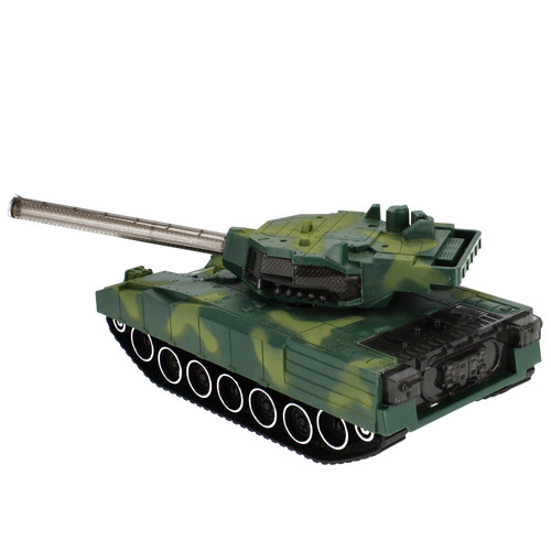 Tank with Sound & Light Effects, 1pc, assorted colours, 3+