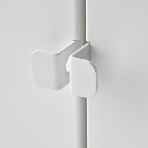 JOSTEIN Door/side units/back, in/outdoor white, 60x42x82 cm