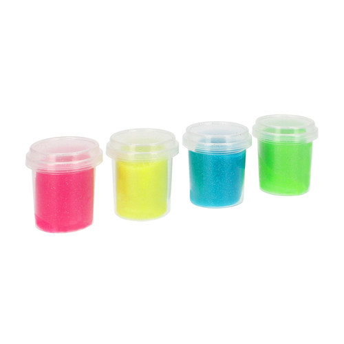 Mega Creative Colour Dough Glitter 4-pack 3+