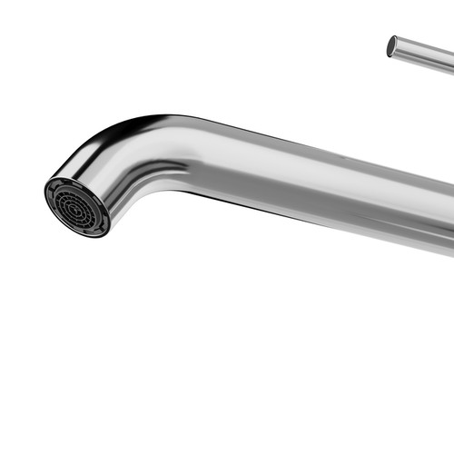 GoodHome Basin Mixer Tap Ovens, silver