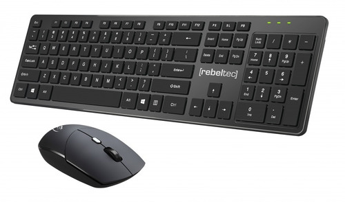 Rebeltec Wireless Keyboard and Mouse Set MAXIM