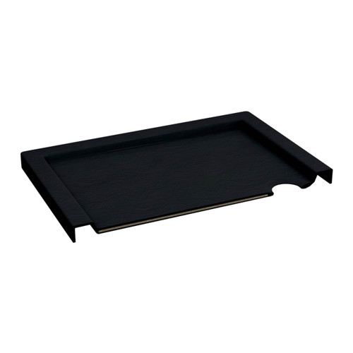 Shower Tray, pentagonal, Sched-Pol Atla 80 x 80 x 5 cm, black