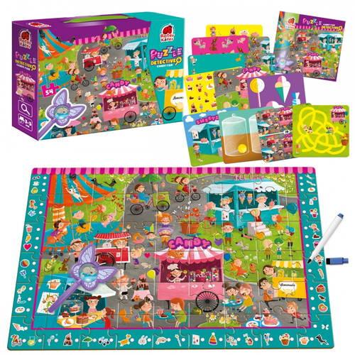 Roter Kafer Puzzle Detective Candy Fair 3+