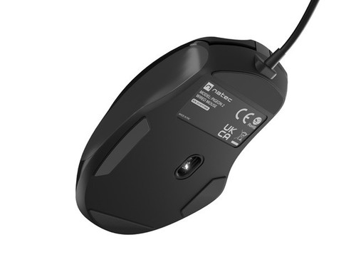 Natec Mouse Pigeon 2 4000 DPI 1.8m, black