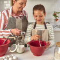 VISPAD Mixing bowl, set of 2, red