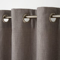 Curtain GoodHome Tiga 140x260cm, grey