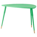 LÖVBACKEN Side table, light green, 77x39 cm