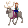 Disney Frozen Toys, Anna Doll & Sven Figure HLX03 3+