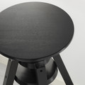 HÅVERUD / DALFRED Table and 4 stools, black/black, 105 cm