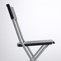 GUNDE Folding chair, black