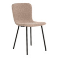 Dining Chair Halden, beige/black