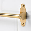 HULTARP Rail, polished, brass-colour, 80 cm