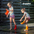 Druppies Rainboots Wellies for Kids Fashion Boot Size 22, marine