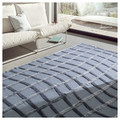 SKUGGSVINGEL Rug, flatwoven, light blue/handmade, 240x300 cm