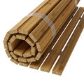 GoodHome Bathroom Bamboo Mat Caledon 50 x 70 cm, natural