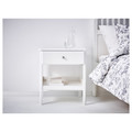 TYSSEDAL Nightstand, white, 51x40 cm