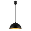 GoodHome Pendant Lamp Songor E27 58cm, black