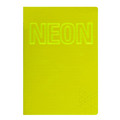 Notebook A4 42 Pages Squared PP Cover Neon 10pcs, assorted colours