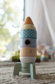 Joueco Wooden Stacking Rocket The Wildies Family 12m+