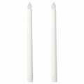 ÄDELLÖVTRÄD LED candle, white/indoor, 28 cm, 2 pack