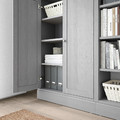 HAVSTA Storage combination, grey, 162x134x37 cm