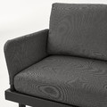 REVSKÄR 3-seat conversation set, outdoor anthracite/Frösön/Duvholmen dark grey