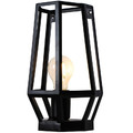 GoodHome Wall Lamp Nantan 1-p E27, black