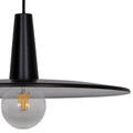 GoodHome Pendant Lamp Hibonit E27 45cm, black