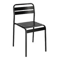 Chair Terra, outdoor, black