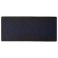 BRÄNNBOLL Gaming mouse pad, black/patterned, 90x40 cm