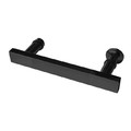 Shower Cabin Handle Armazi 145 mm, black inox