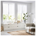 SCHOTTIS Pleated blind, white, 90x190 cm