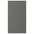 VOXTORP Front for dishwasher, dark grey, 45x80 cm