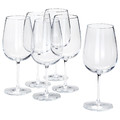 STORSINT Red wine glass, glass, 68 cl, 6 pack