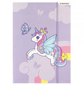 Paper Folder with Elastic Band A4 Unicorn 10-pack, assorted patterns