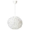 VINDKAST Pendant lamp, white, 50 cm