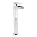 GoodHome Wash-basin Mixer Tap Balat, tall, chrome