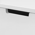 NORDLI Chest of 6 drawers, white, 160x54 cm